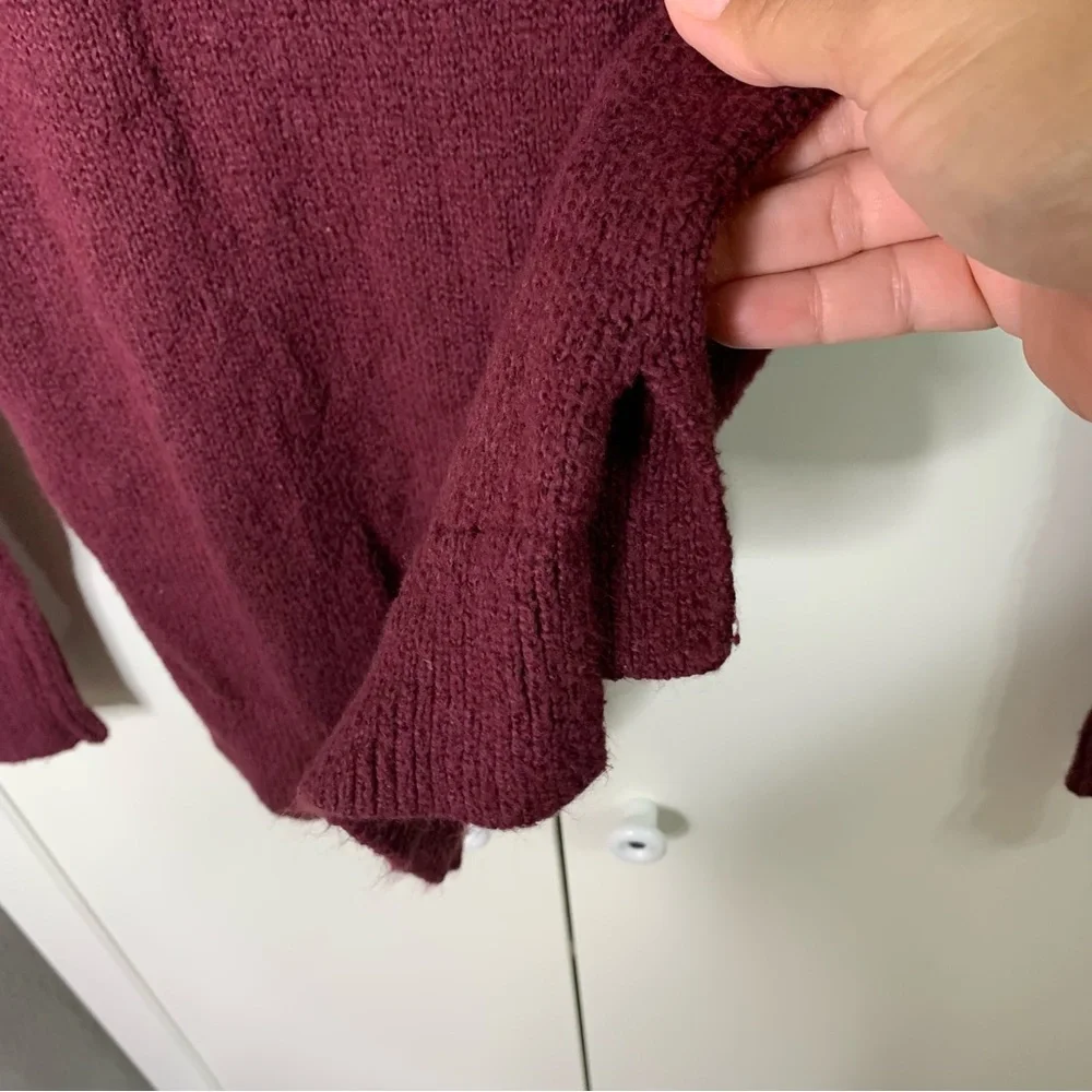 Hollister Native Bear Design V-neck Sweater